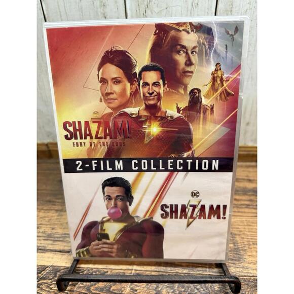 Other - Shazam! & Shazam! Fury of the Gods 2-film Collection DVD NEW DC Zachary Levi